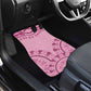 Afro Breast Cancer Awareness Dashiki Car Mats Glamorous Pink - African Pride
