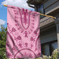 Afro Breast Cancer Awareness Dashiki Garden Flag Glamorous Pink - African Pride