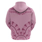 Afro Breast Cancer Awareness Dashiki Hoodie Glamorous Pink - African Pride