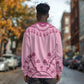 Afro Breast Cancer Awareness Dashiki Long Sleeve Shirt Glamorous Pink - African Pride