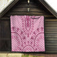 Afro Breast Cancer Awareness Dashiki Quilt Glamorous Pink - African Pride