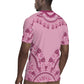 Afro Breast Cancer Awareness Dashiki Rugby Jersey Glamorous Pink - African Pride