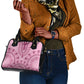 Afro Breast Cancer Awareness Dashiki Shoulder Handbag Glamorous Pink - African Pride