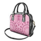 Afro Breast Cancer Awareness Dashiki Shoulder Handbag Glamorous Pink - African Pride