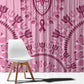 Afro Breast Cancer Awareness Dashiki Window Curtain Glamorous Pink - African Pride