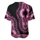 Breast Cancer Awareness Pink Ribbon Afro Baseball Jersey Dashiki Style - African Pride