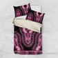 Breast Cancer Awareness Pink Ribbon Afro Bedding Set Dashiki Style - African Pride
