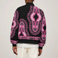Breast Cancer Awareness Pink Ribbon Afro Bomber Jacket Dashiki Style - African Pride