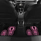 Breast Cancer Awareness Pink Ribbon Afro Car Mats Dashiki Style - African Pride