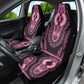 Breast Cancer Awareness Pink Ribbon Afro Car Seat Cover Dashiki Style - African Pride