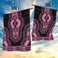 Breast Cancer Awareness Pink Ribbon Afro Garden Flag Dashiki Style - African Pride