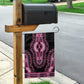 Breast Cancer Awareness Pink Ribbon Afro Garden Flag Dashiki Style - African Pride