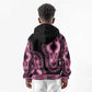 Breast Cancer Awareness Pink Ribbon Afro Kid Hoodie Dashiki Style - African Pride