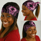 Breast Cancer Awareness Pink Ribbon Afro Neck Gaiter Dashiki Style - African Pride