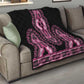 Breast Cancer Awareness Pink Ribbon Afro Quilt Dashiki Style - African Pride