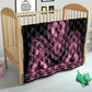 Breast Cancer Awareness Pink Ribbon Afro Quilt Dashiki Style - African Pride