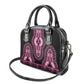 Breast Cancer Awareness Pink Ribbon Afro Shoulder Handbag Dashiki Style - African Pride