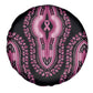 Breast Cancer Awareness Pink Ribbon Afro Spare Tire Cover Dashiki Style - African Pride