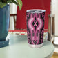 Breast Cancer Awareness Pink Ribbon Afro Tumbler Cup Dashiki Style - African Pride