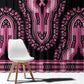 Breast Cancer Awareness Pink Ribbon Afro Window Curtain Dashiki Style - African Pride