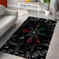 Afro Haiti Vodou Milokan Area Rug