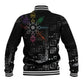 Afro Haiti Vodou Milokan Baseball Jacket