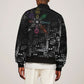 Afro Haiti Vodou Milokan Bomber Jacket