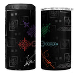 Afro Haiti Vodou Milokan 4 in 1 Can Cooler Tumbler