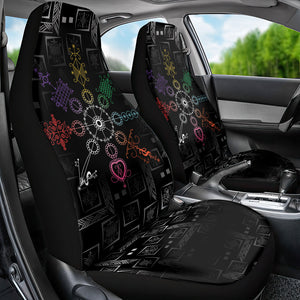 Afro Haiti Vodou Milokan Car Seat Cover