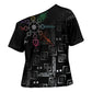 Afro Haiti Vodou Milokan Cross Shoulder Shirt
