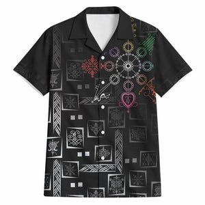 Afro Haiti Vodou Milokan Hawaiian Shirt