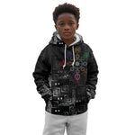 Afro Haiti Vodou Milokan Kid Hoodie