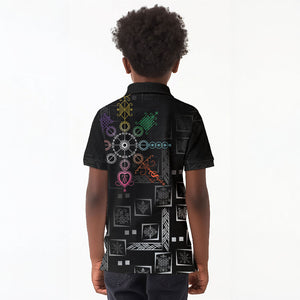 Afro Haiti Vodou Milokan Kid Polo Shirt