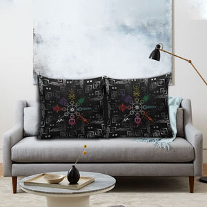 Afro Haiti Vodou Milokan Pillow Cover