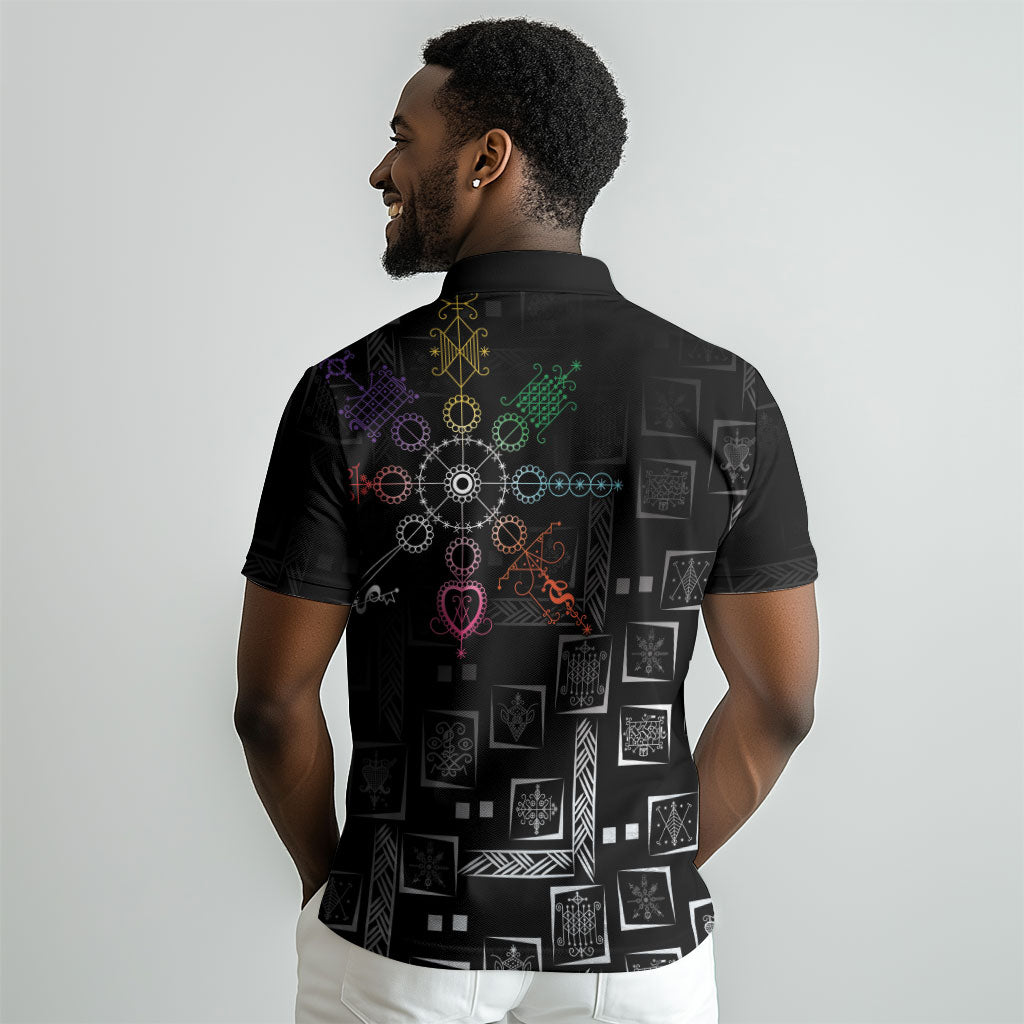 Afro Haiti Vodou Milokan Polo Shirt