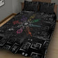 Afro Haiti Vodou Milokan Quilt Bed Set