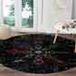 Afro Haiti Vodou Milokan Round Carpet