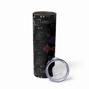 Afro Haiti Vodou Milokan Skinny Tumbler