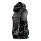 Afro Haiti Vodou Milokan Sleeveless Hoodie