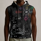 Afro Haiti Vodou Milokan Sleeveless Hoodie