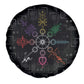 Afro Haiti Vodou Milokan Spare Tire Cover