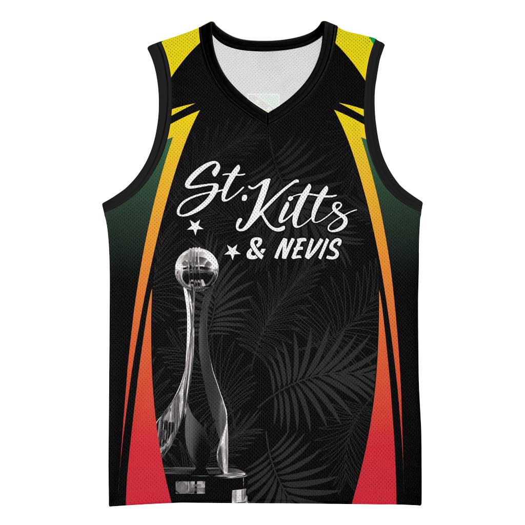 St Kitts and Nevis Cricket Custom Afro Basketball Jersey Go Patriots Go Champions - African Pride