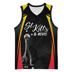 St Kitts and Nevis Cricket Custom Afro Basketball Jersey Go Patriots Go Champions - African Pride