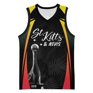 St Kitts and Nevis Cricket Custom Afro Basketball Jersey Go Patriots Go Champions - African Pride