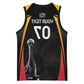 St Kitts and Nevis Cricket Custom Afro Basketball Jersey Go Patriots Go Champions - African Pride
