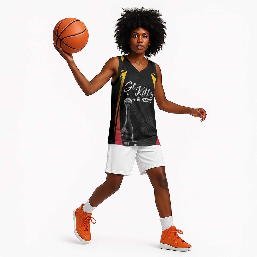 St Kitts and Nevis Cricket Custom Afro Basketball Jersey Go Patriots Go Champions - African Pride