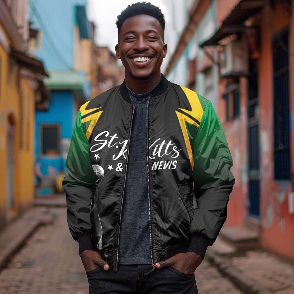 St Kitts and Nevis Cricket Custom Afro Bomber Jacket Go Patriots Go Champions - African Pride