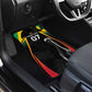 St Kitts and Nevis Cricket Afro Car Mats Go Patriots Go Champions - African Pride