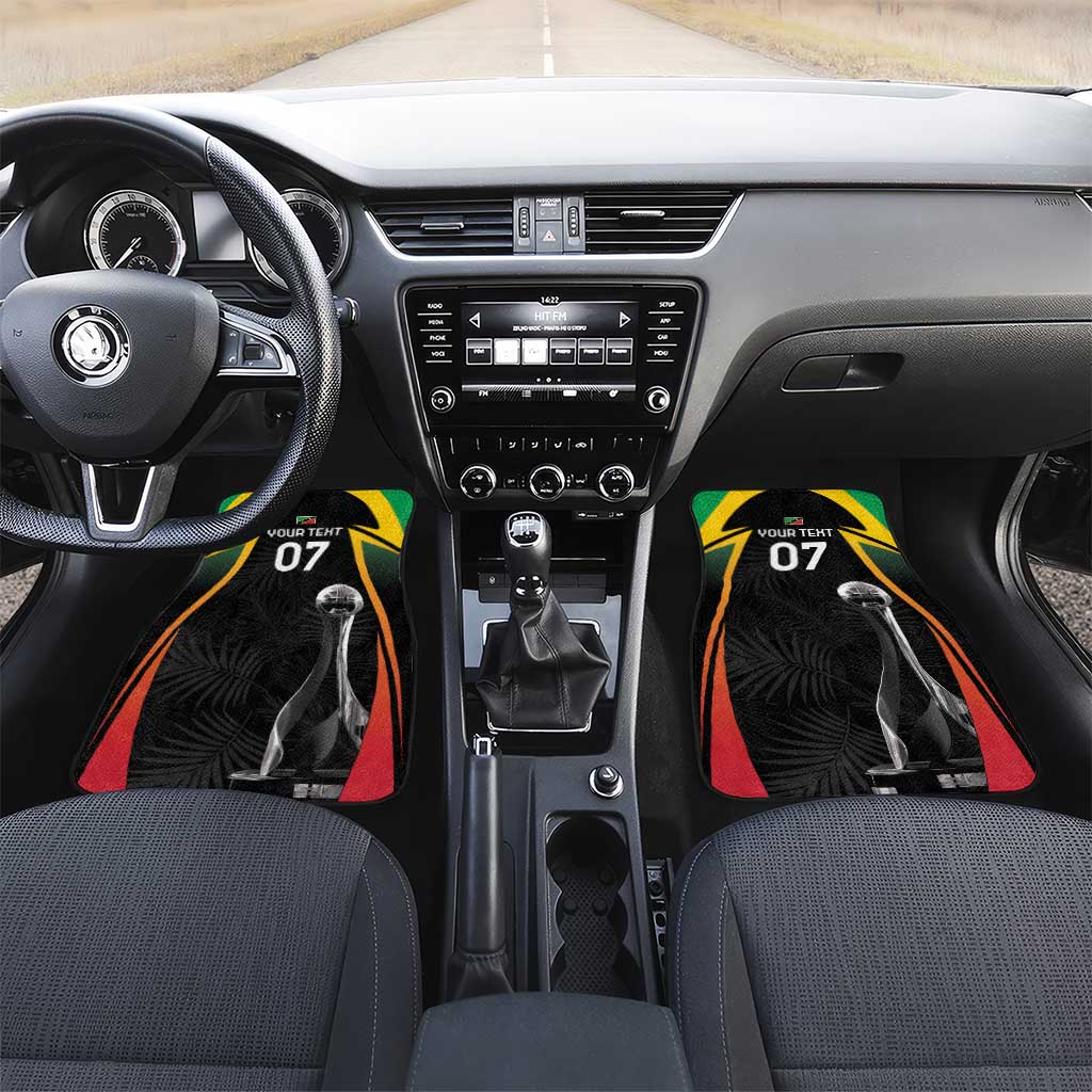 St Kitts and Nevis Cricket Afro Car Mats Go Patriots Go Champions - African Pride