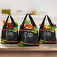 St Kitts and Nevis Cricket Afro Grocery Bag Go Patriots Go Champions - African Pride